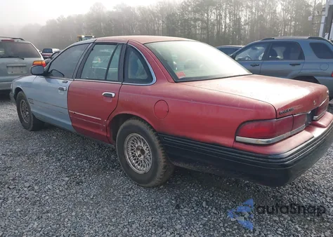 1996 Ford Crown Victoria Lx from USA, damaged, VIN 2FALP74WXTX183533